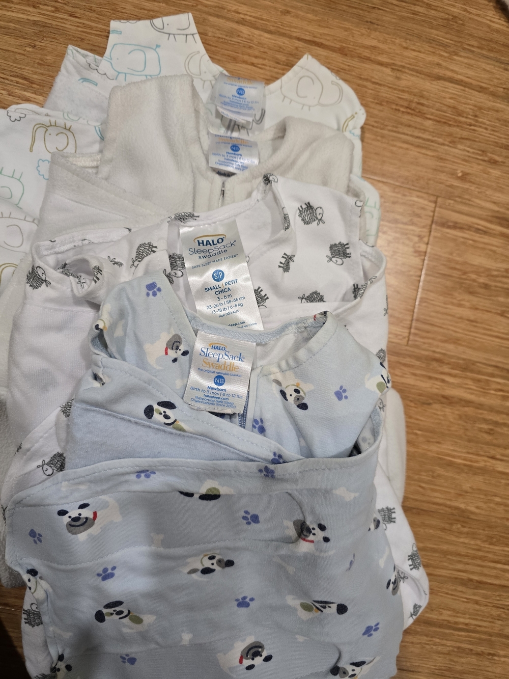 HALO SleepSack Swaddle Baby Sleep Bag -  (set)